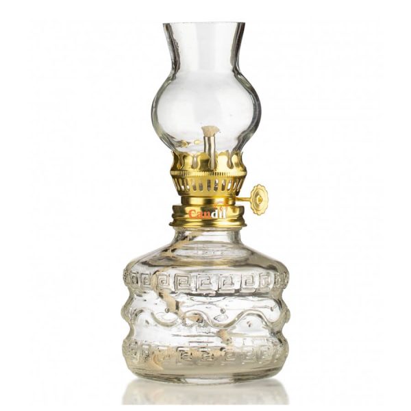 CANDIL ΛΑΜΠΑ ΠΑΡΑΦΙΝΕΛΑΙΟΥ 200ml ΜΑΙΑΝΔΡΟΣ 18εκ. /9632