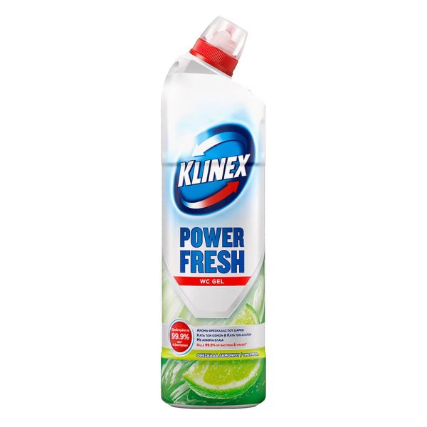 KLINEX ΚΑΘΑΡΙΣΤΙΚΟ WC GEL 750ml ΦΡΕΣΚΑΔΑ ΛΕΜΟΝΙΟΥ