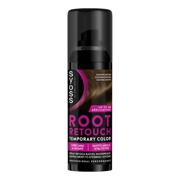 SYOSS ROOT RETOUCH SPRAY ΚΑΛΥΨΗΣ ΚΑΣΤΑΝΟ 120ml