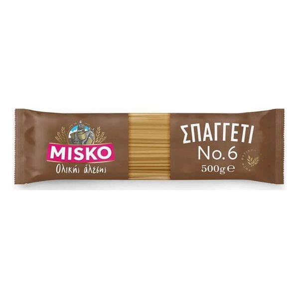 MISKO ΟΛΙΚΗΣ ΑΛΕΣΗΣ ΣΠΑΓΓΕΤΙ Νο.6 500g