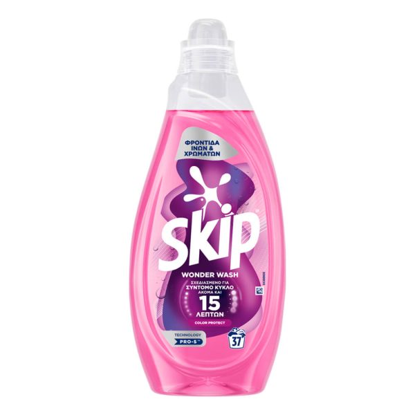SKIP ΥΓΡΟ ΠΛΥΝΤΗΡΙΟΥ 37μεζ. 1.48lt WONDER WASH COLOR