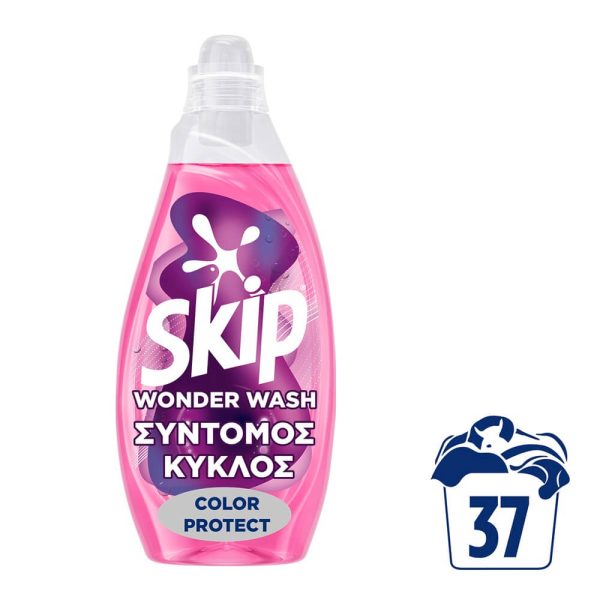 SKIP ΥΓΡΟ ΠΛΥΝΤΗΡΙΟΥ 37μεζ. 1.48lt WONDER WASH COLOR