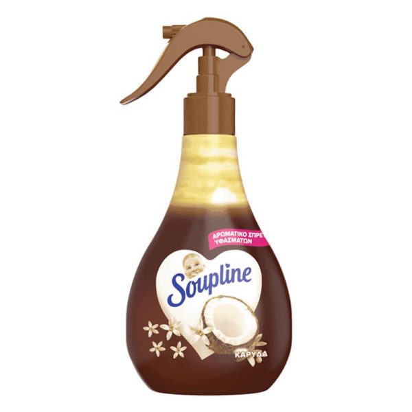 SOUPLINE ΑΡΩΜΑΤΙΚΟ SPRAY ΥΦΑΣΜΑΤΩΝ ΚΑΡΥΔΑ 300ml