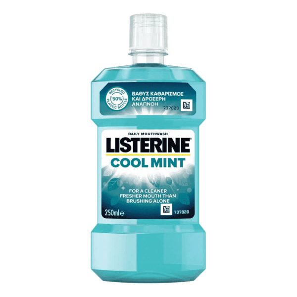 LISTERINE ΣΤΟΜΑΤΙΚΟ ΔΙΑΛΥΜΑ 250ml ZERO COOL MINT