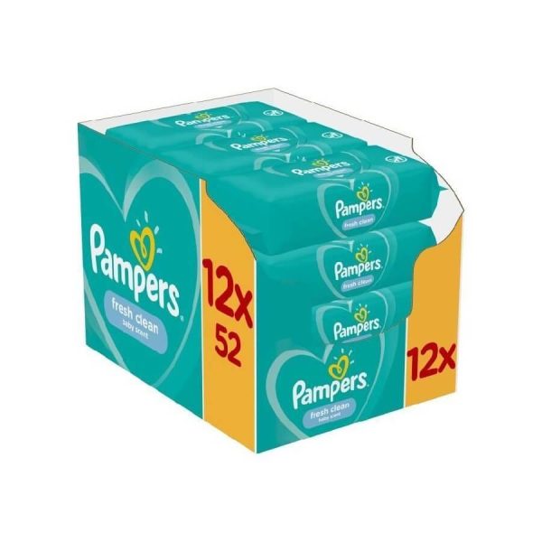 PAMPERS ΜΩΡΟΜΑΝΤΗΛΑ SENSITIVE SET 4x80τεμ.