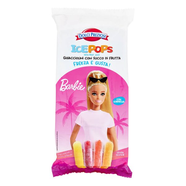 DOLCI PREZIOSI ICE POPS BARBIE ΓΡΑΝΙΤΕΣ ΦΡΟΥΤΩΝ 10x40ml