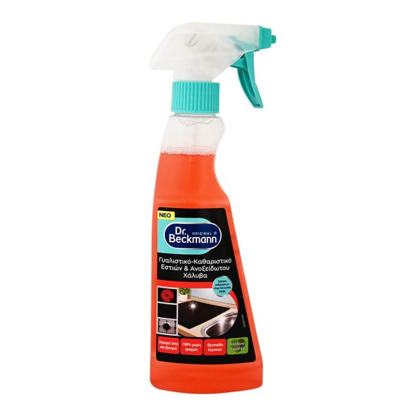 DR. BECKMANN ΓΥΑΛΙΣΤΙΚΟ ΚΑΘΑΡΙΣΤΙΚΟ ΕΣΤΙΩΝ 250ml ΜΕ ΑΝΤΛΙΑ