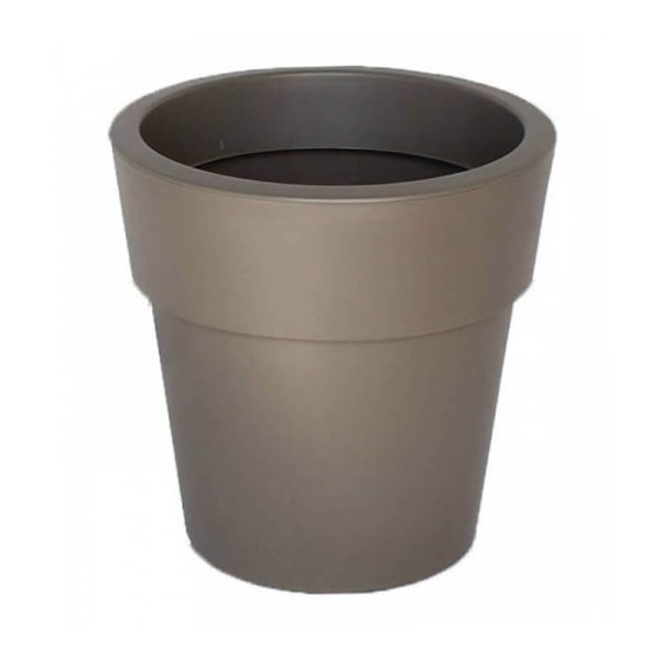 ΓΛΑΣΤΡΑ LINEA ΣΤΡΟΓΓΥΛΗ Νο.871 ΓΚΡΙ-ΚΑΦΕ (25x24h - 7lt)