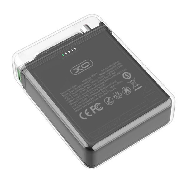 POWER BANK MAGNETIC FAST CHARGING 10000mAh XO PR226 PD20W + USB22.5W 15W ΜΑΥΡΟ