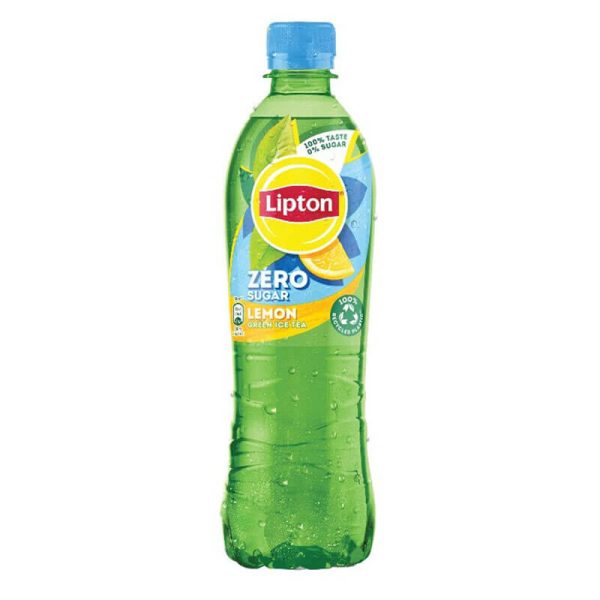 LIPTON GREEN ICE TEA 500ml LEMON ZERO SUGAR