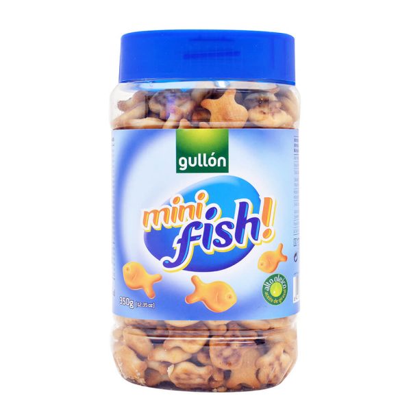 GULLON MINI FISH ΑΛΜΥΡΑ CRACKERS ΣΕ ΒΑΖΟ 350g