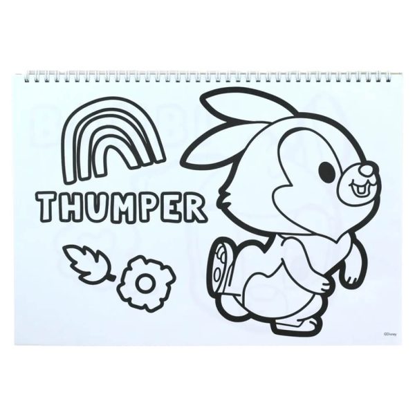 ΜΠΛΟΚ ΖΩΓΡΑΦΙΚΗΣ 23x33εκ. 40Φ. ME STICKERS DISNAY ANIMALS 341-26416