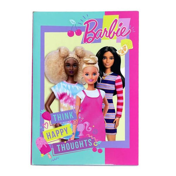 ΤΕΤΡΑΔΙΟ ΚΑΡΦΙΤΣΑ 17X25εκ. BARBIE 40Φ. 349-84400