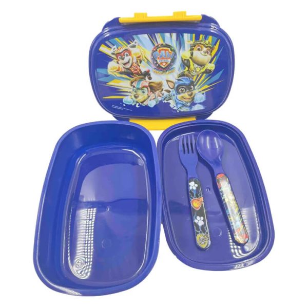 ΔΟΧΕΙΟ ΦΑΓΗΤΟΥ ΜΕ ΚΟΥΤΑΛΙ & ΠΙΡΟΥΝΙ PAW PATROL 555-23276