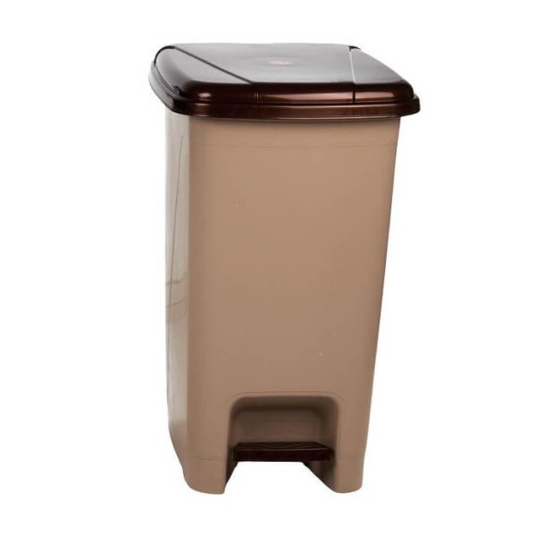 ΠΕΝΤΑΛ ΠΛΑΣΤΙΚΟ ΤΕΤΡΑΓΩΝΟ SLIM 55x30x25εκ. ΜΠΕΖ-ΚΑΦΕ 1659