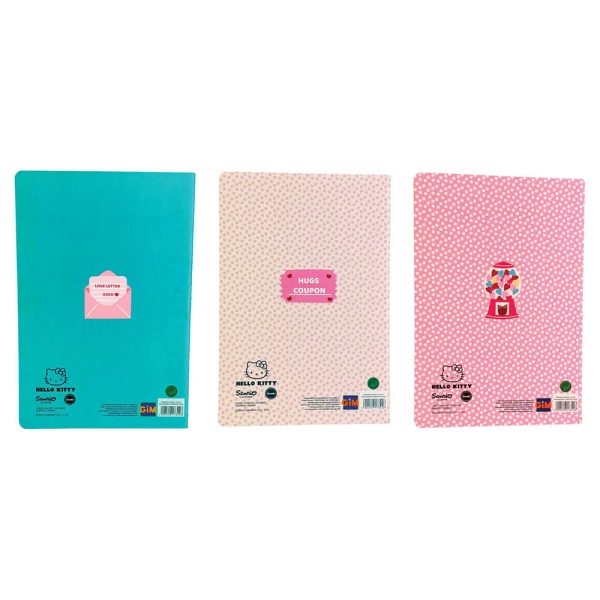 ΣΧΟΛΙΚΟ ΣΕΤ HELLO KITTY ΣΗΜΕΙΩΜΑΤΑΡΙΟ Α5 ΣΕΤ 3τεμ. 335-74003
