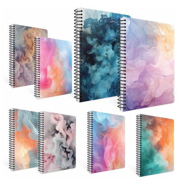 ΤΕΤΡΑΔΙΟ ΣΠΙΡΑΛ SMOKE NOTES Α4 21x29 2Θ. (διάφορα σχέδια)