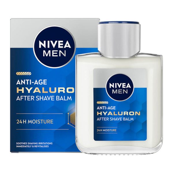 NIVEA AFTERSHAVE BALSAM 100ml ANTI AGE HYALURON