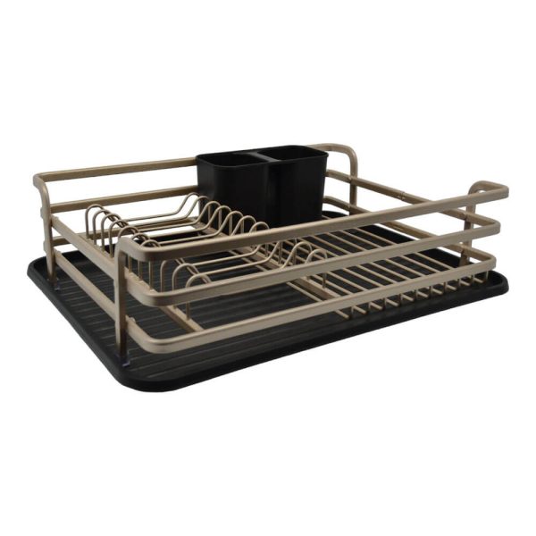 ΠΙΑΤΟΘΗΚΗ ΑΛΟΥΜΙΝΙΟΥ ΣΑΜΠΑΝΙΖΕ ΜΕ ΠΛΑΣΤΙΚΟ ΔΙΣΚΟ 45,5x30,3x12,8εκ. 835768