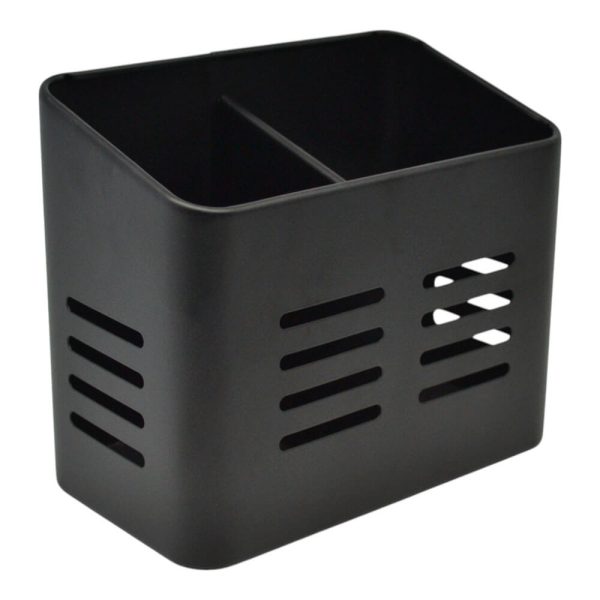 ΚΟΥΤΑΛΟΘΗΚΗ ΜΕΤΑΛΛΙΚΗ ΔΙΠΛΗ 16x9x13εκ. ΜΑΥΡΗ 846825