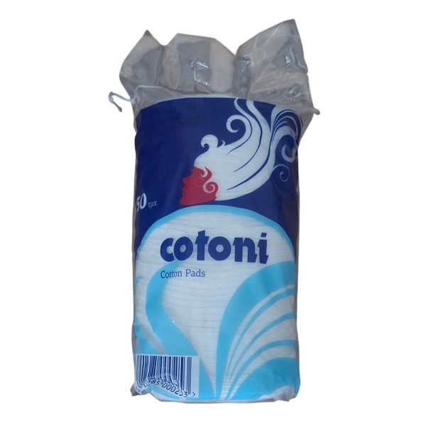 COTONI ΔΙΣΚΟΙ ΝΤΕΜΑΚΙΓΙΑΖ ΟΒΑΛ 50τεμ.