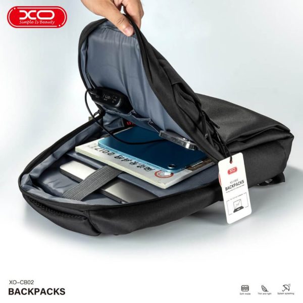 ΤΣΑΝΤΑ LAPTOP 15.6" XO CB02 ΜΑΥΡΗ