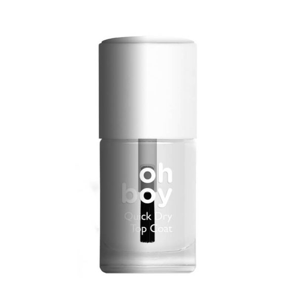 OH BOY ΒΕΡΝΙΚΙ ΝΥΧΙΩΝ 10ml No.002 QUICK DRY TOP COAT