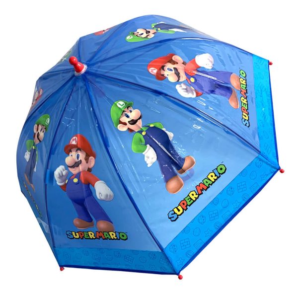 ΟΜΠΡΕΛΑ ΠΑΙΔΙΚΗ 45εκ. SUPER MARIO 1S ΧΕΙΡΟΚΙΝΗΤΗ ΠΟΛΥΧΡΩΜΗ POE 9636