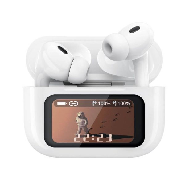 ΑΚΟΥΣΤΙΚΑ Bluetooth Earphones TWS ΜΕ ΟΘΟΝΗ XO-X36 ΛΕΥΚΑ