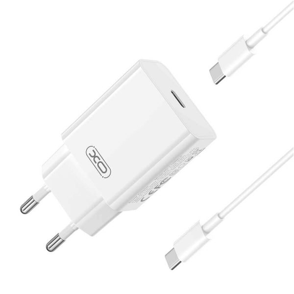 ΦΟΡΤΙΣΤΗΣ Type C ΜΕ ΚΑΛΩΔΙΟ Type C 5W Fast Charger White XO-L126 (NB-Q190A)