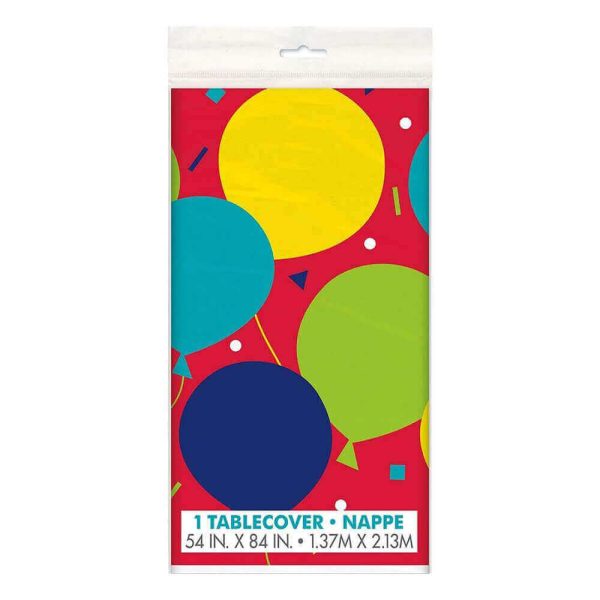 PARTY ΤΡΑΠΕΖΟΜΑΝΤΗΛΟ ΠΛΑΣΤΙΚΟ BALLOON 137x213εκ. /74773