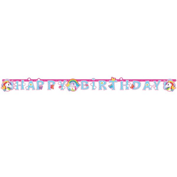 ΓΙΡΛΑΝΤΑ HAPPY BIRTHDAY UNICORN 180x15εκ. /9902107