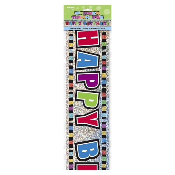 ΓΙΡΛΑΝΤΑ HAPPY BIRTHDAY ΜΕΤΑΛΛΙΚΗ 3.65Μ /10865