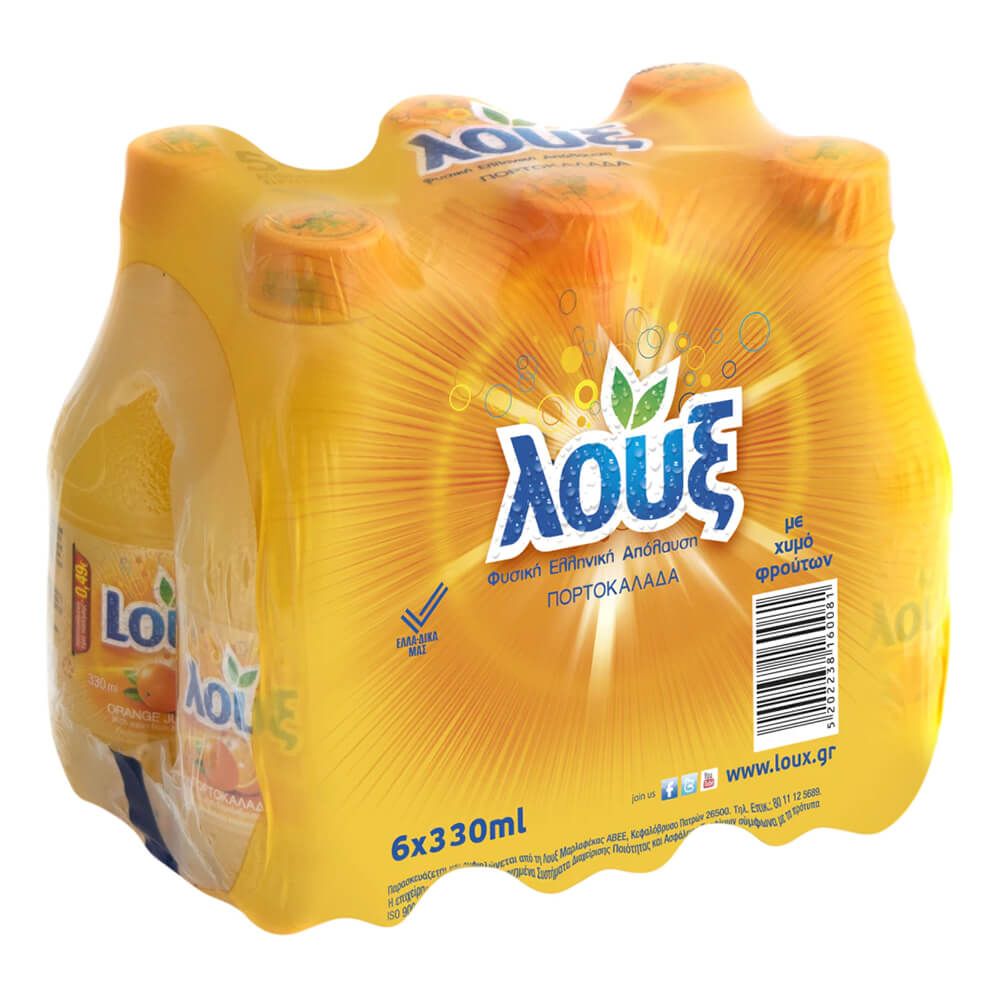 ΛΟΥΞ ΠΟΡΤΟΚΑΛΑΔΑ 6x330ml