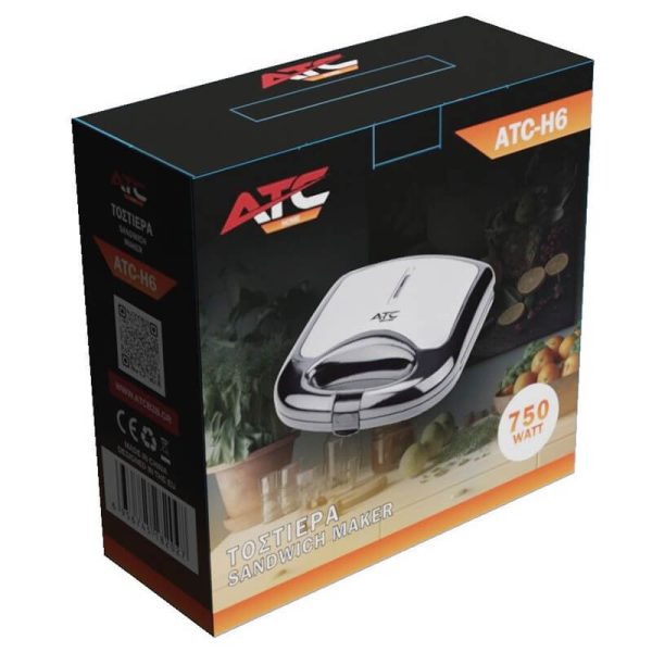 ΤΟΣΤΙΕΡΑ ATC-H6 750W INOX