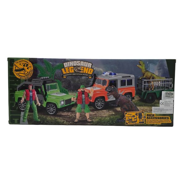 ΑΥΤΟΚΙΝΗΤΟ ΤΖΙΠ ΜΕ ΡΥΜΟΥΛΚΟ ΚΑΙ ΔΕΙΝΟΣΑΥΡΟ 46,5εκ. 7746A