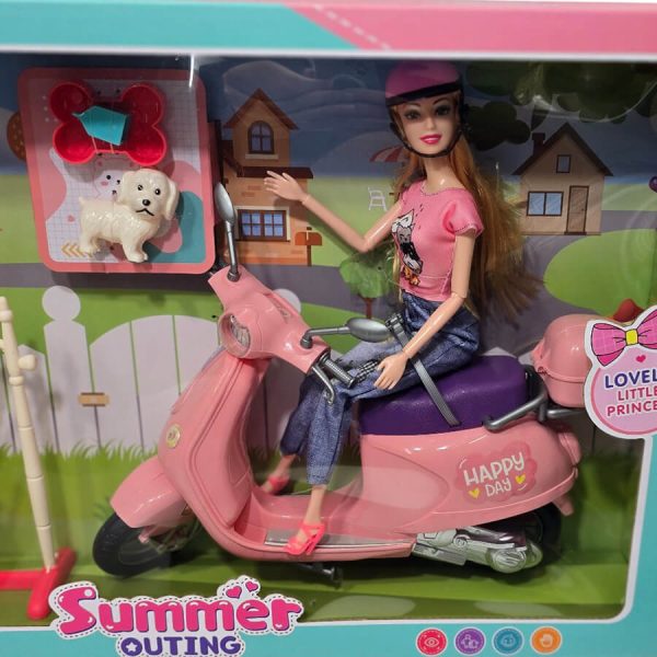 ΚΟΥΚΛΑ ΜΕ ΠΑΙΔΑΚΙ & ΒΕΣΠΑ 52,5x33εκ. 925-128