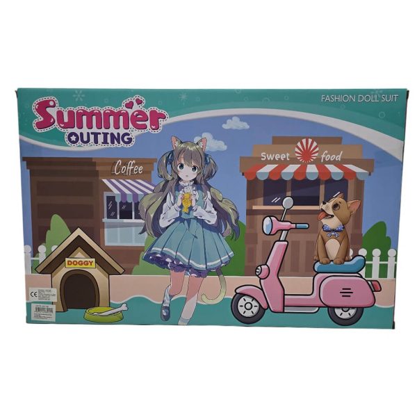 ΚΟΥΚΛΑ ΜΕ ΠΑΙΔΑΚΙ & ΒΕΣΠΑ 52,5x33εκ. 925-128