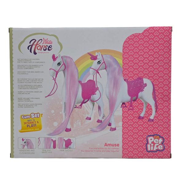 ΚΟΥΚΛΑ ΜΕ ΑΛΟΓΟ & ΑΞΕΣΟΥΑΡ 40Χ33εκ. 686-841