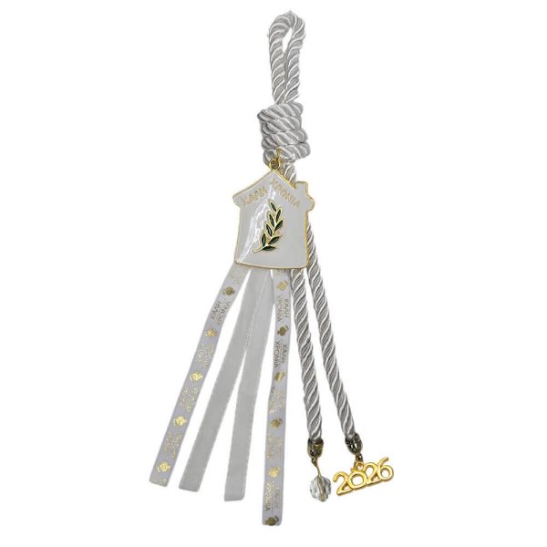 ΓΟΥΡΙ ΔΙΑΚΟΣΜΗΤΙΚΟ ΣΠΙΤΑΚΙ ΛΕΥΚΟ ΚΟΡΔΟΝΙ 2025-55 (ποικιλία σχεδίων)