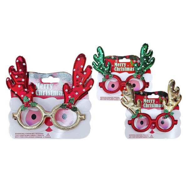 ΓΥΑΛΙΑ ΧΡΙΣΤΟΥΓΕΝΝΙΑΤΙΚΑ ΤΑΡΑΝΔΟΣ 16x14εκ. 93-3393