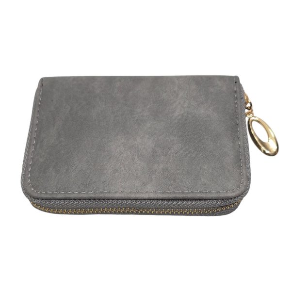 ΠΟΡΤΟΦΟΛΙ ΓΥΝΑΙΚΕΙΟ ΜΙΚΡΟ ΜΕ ΦΕΡΜΟΥΑΡ 101-S ΓΚΡΙ 8Χ13Χ2εκ.