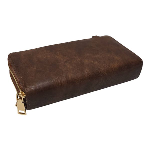 ΠΟΡΤΟΦΟΛΙ ΓΥΝΑΙΚΕΙΟ ΜΕ ΦΕΡΜΟΥΑΡ 101-2XL ΚΑΦΕ 10Χ20Χ4εκ.