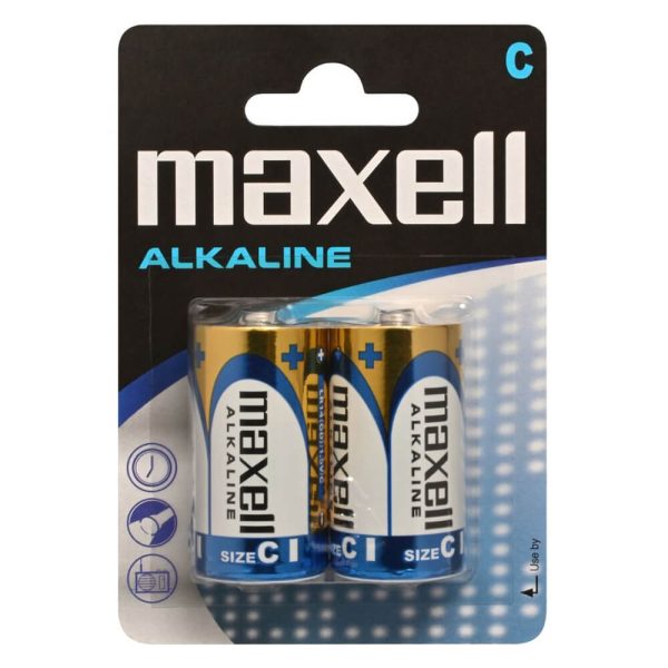 MAXELL ΜΠΑΤΑΡΙΕΣ POWER ALKALINE C ΣΕΤ 2τεμ.