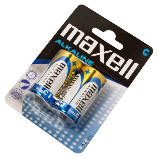 MAXELL ΜΠΑΤΑΡΙΕΣ POWER ALKALINE C ΣΕΤ 2τεμ.