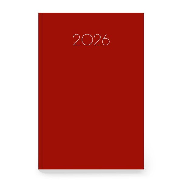 ΗΜΕΡΟΛΟΓΙΟ ΗΜΕΡΗΣΙΟ SIMPLE (2026) ΒΙΒΛΙΟΔΕΤΗΜΕΝΟ 17X25εκ. 355765 (διάφορα χρώματα)