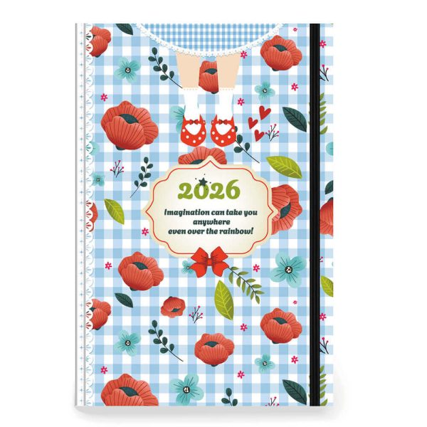 ΗΜΕΡΟΛΟΓΙΟ ΗΜΕΡΗΣΙΟ INNUENDO 12X17εκ. ΜΕ ΛΑΣΤΙΧΟ 355567 (διάφορα σχέδια)