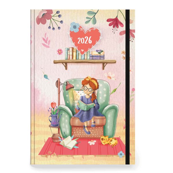 ΗΜΕΡΟΛΟΓΙΟ ΗΜΕΡΗΣΙΟ INNUENDO 12X17εκ. ΜΕ ΛΑΣΤΙΧΟ 355567 (διάφορα σχέδια)