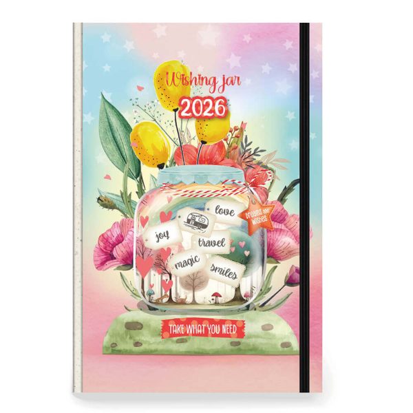 ΗΜΕΡΟΛΟΓΙΟ ΗΜΕΡΗΣΙΟ INNUENDO 12X17εκ. ΜΕ ΛΑΣΤΙΧΟ 355567 (διάφορα σχέδια)