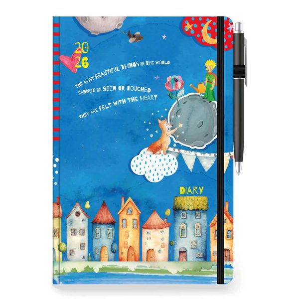 ΗΜΕΡΟΛΟΓΙΟ ΗΜΕΡΗΣΙΟ PALMARE 10X14εκ. ΜΕ ΛΑΣΤΙΧΟ/ΣΤΥΛΟ 001366 (διάφορα σχέδια)